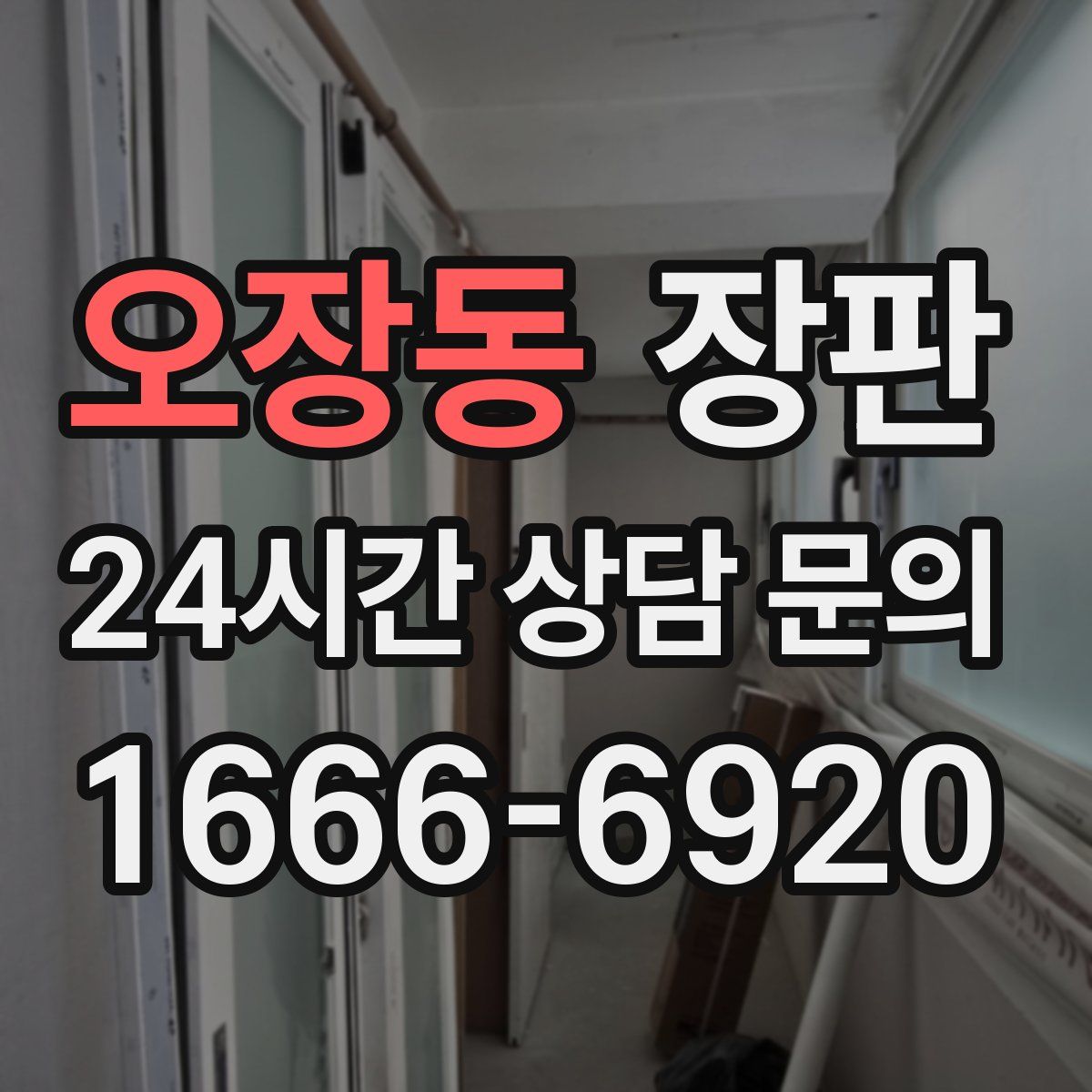 오장동 장판