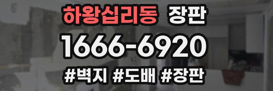 하왕십리동 장판