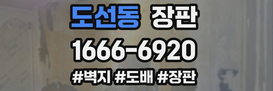도선동 장판