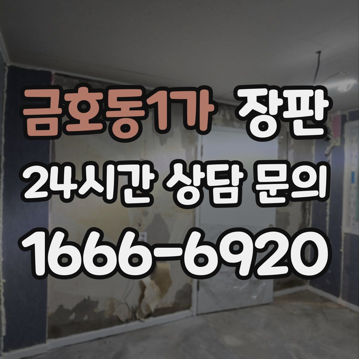 금호동1가 장판