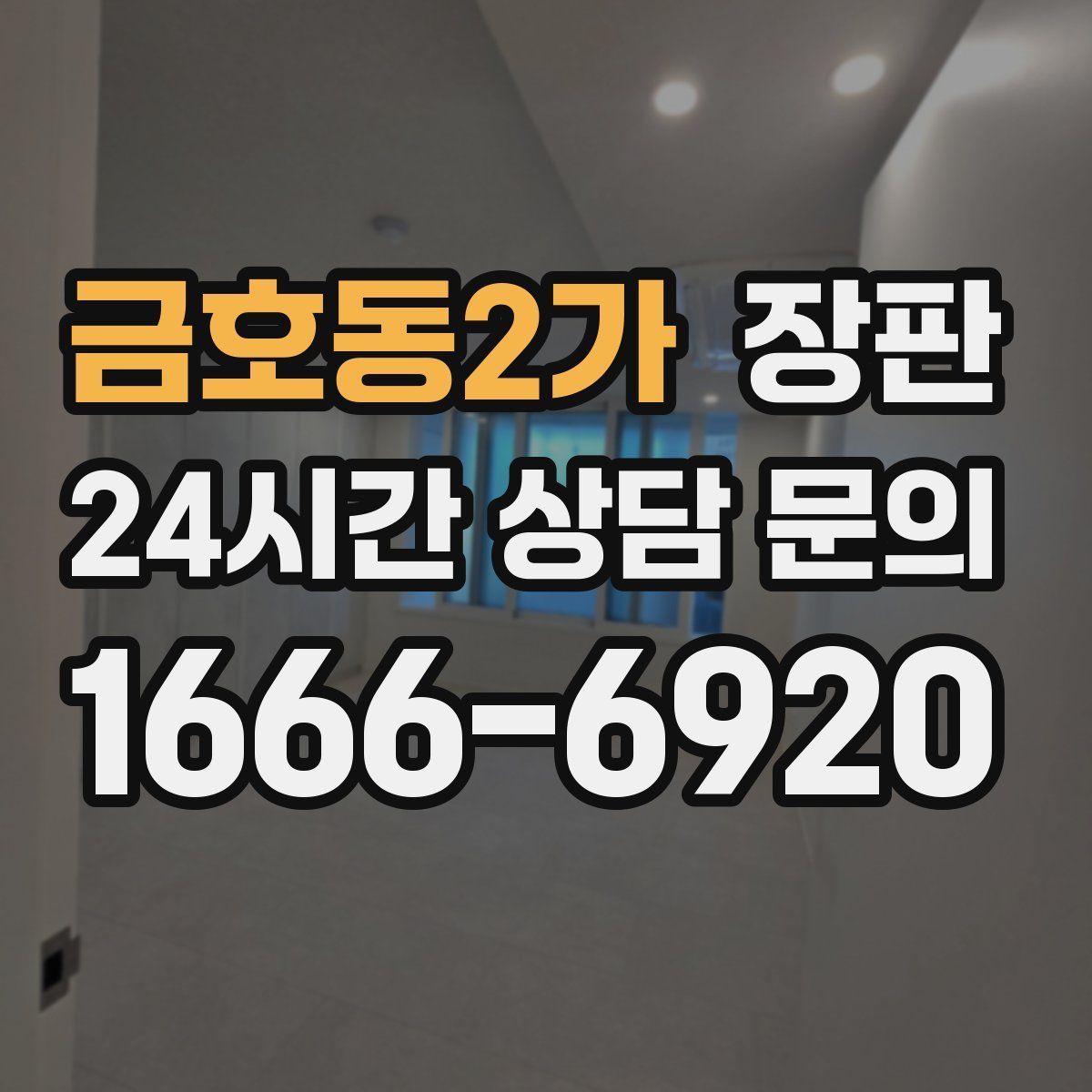 금호동2가 장판