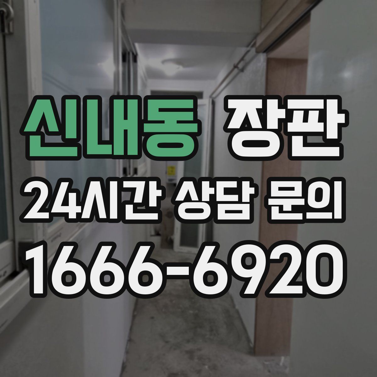 신내동 장판