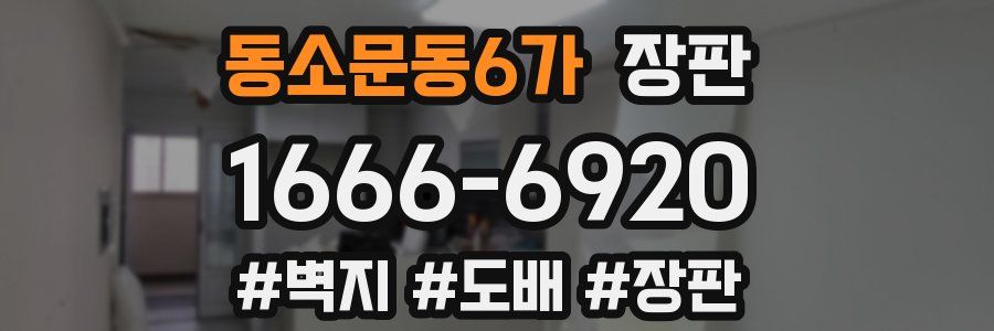 동소문동6가 장판