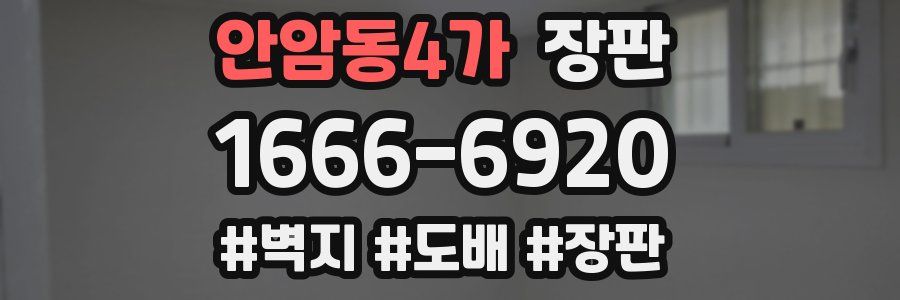안암동4가 장판