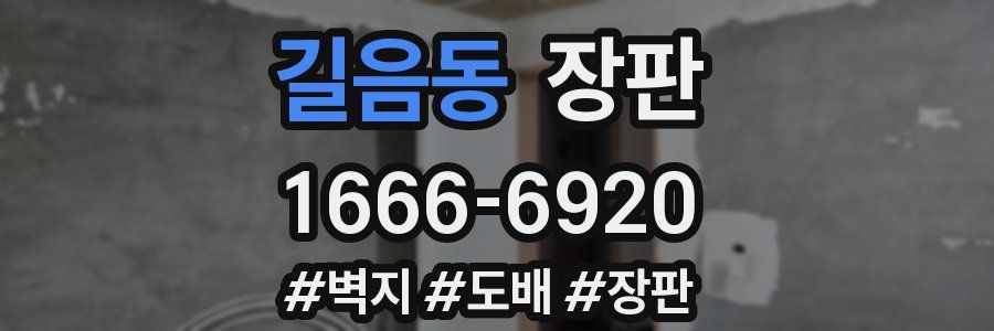 길음동 장판