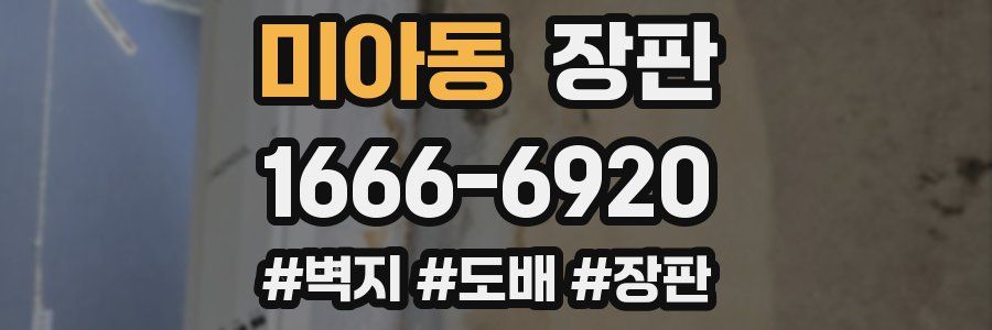 미아동 장판