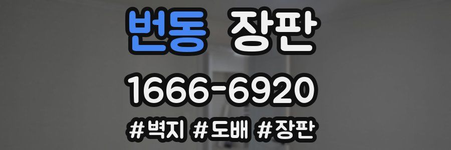 번동 장판