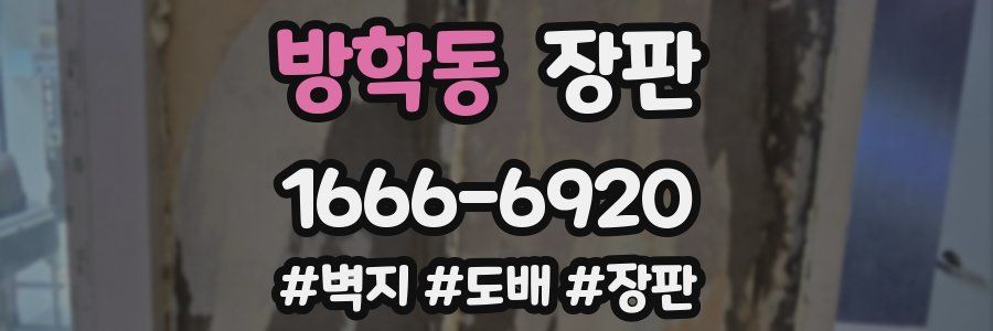 방학동 장판