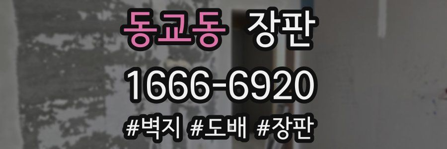 동교동 장판