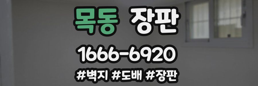 목동 장판