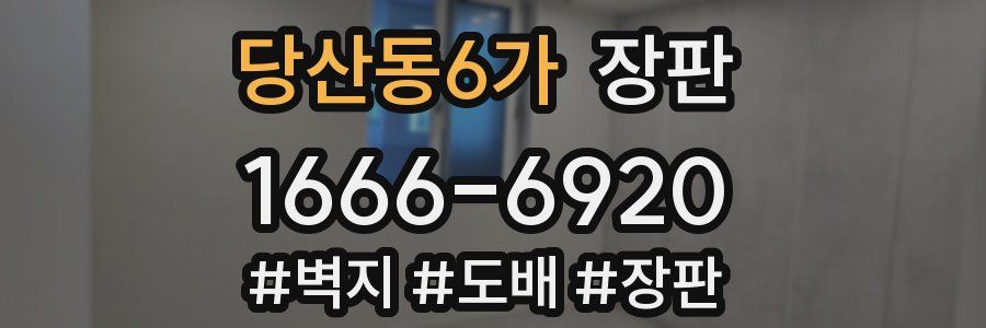당산동6가 장판