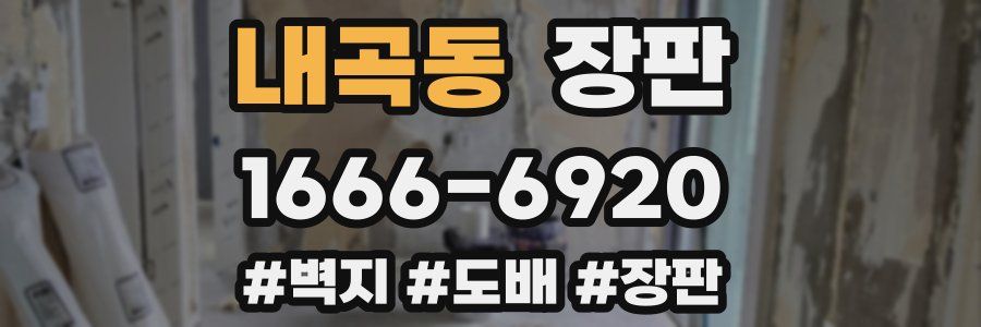 내곡동 장판