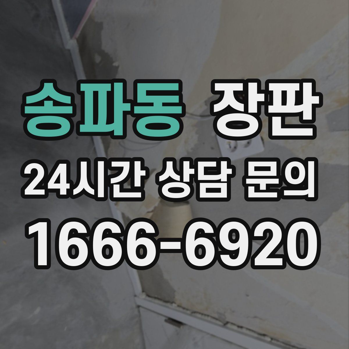 송파동 장판