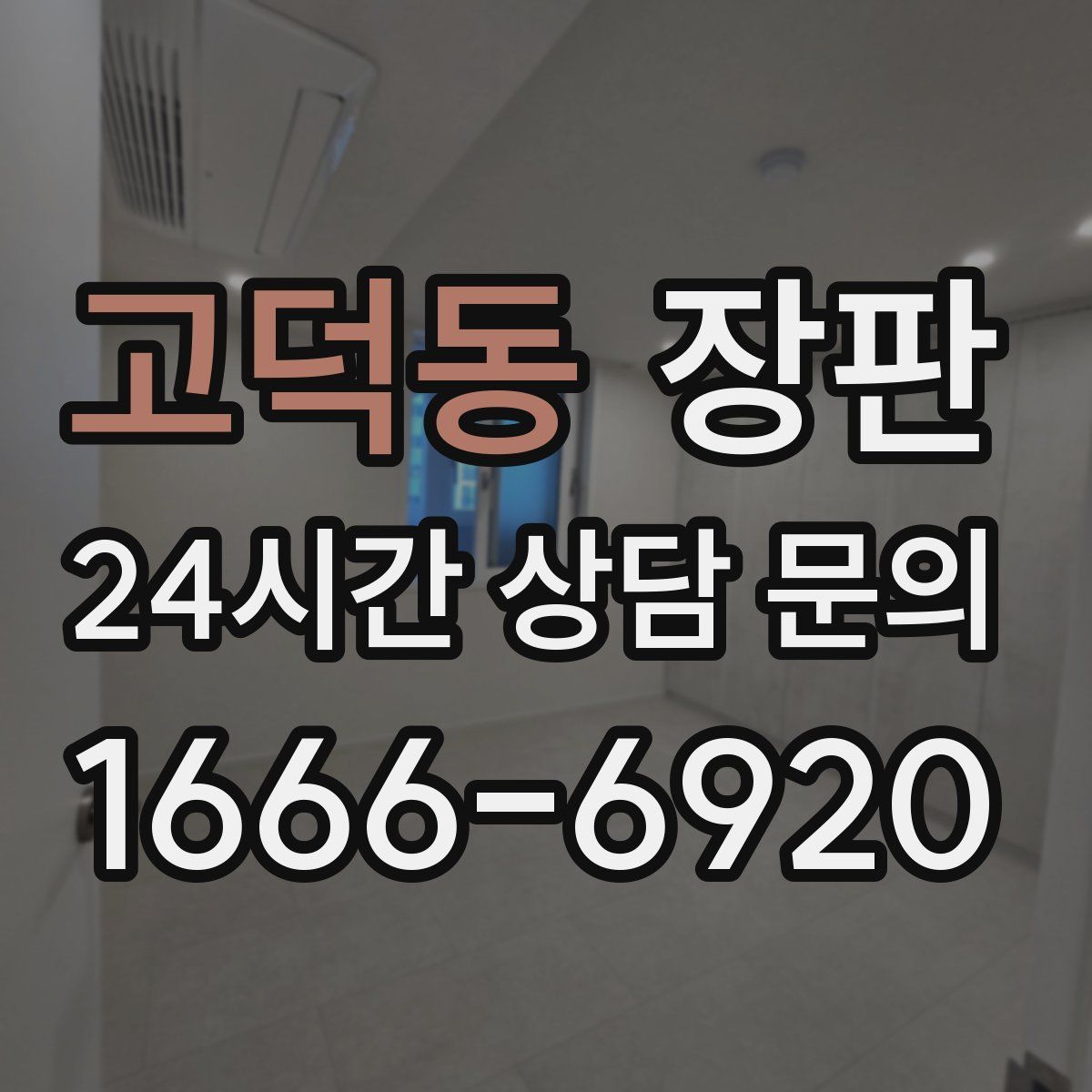 고덕동 장판