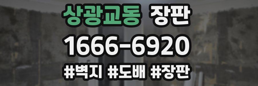 상광교동 장판
