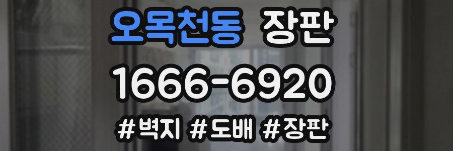 오목천동 장판