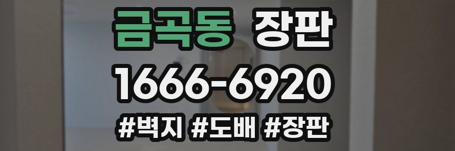 금곡동 장판