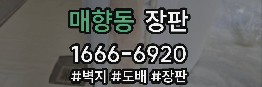 매향동 장판