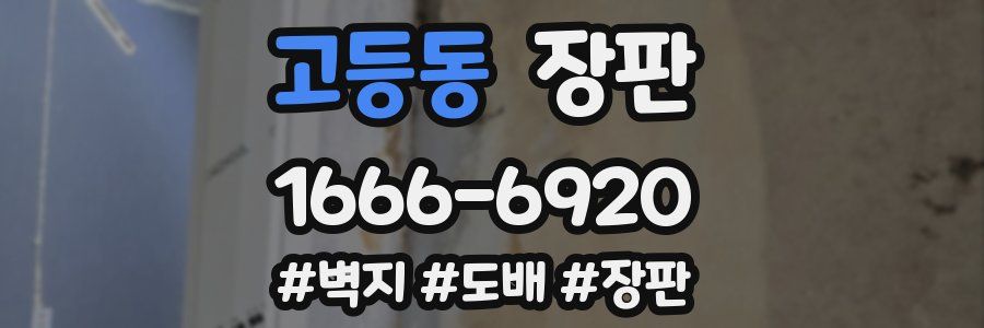 고등동 장판