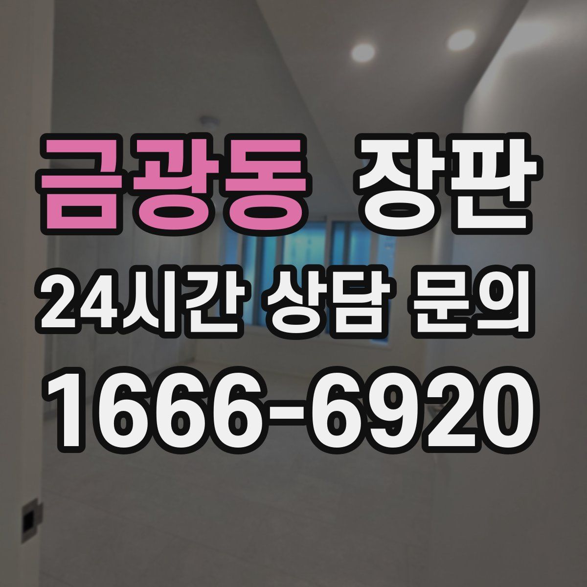 금광동 장판