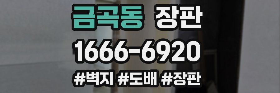 금곡동 장판