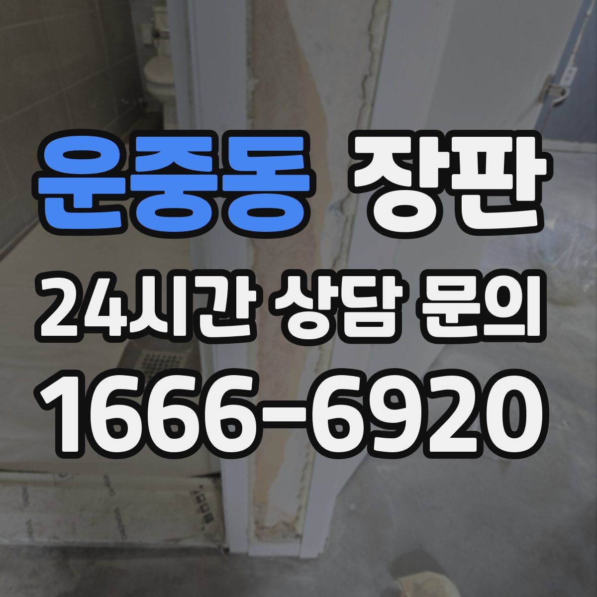 운중동 장판