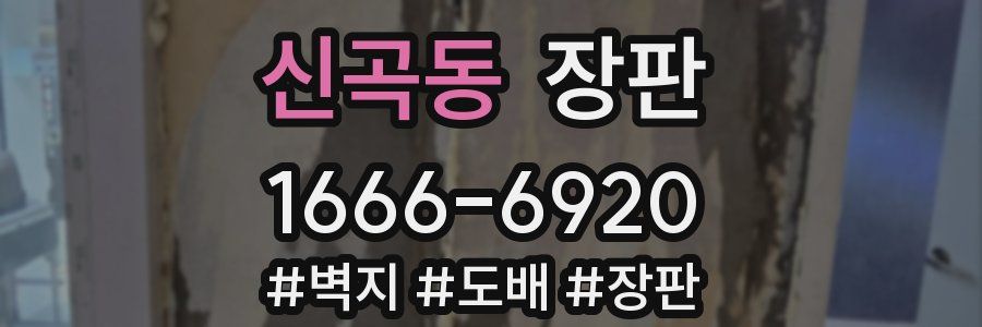 신곡동 장판