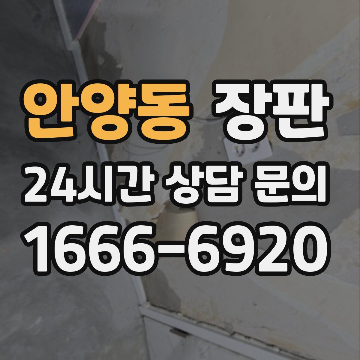 안양동 장판