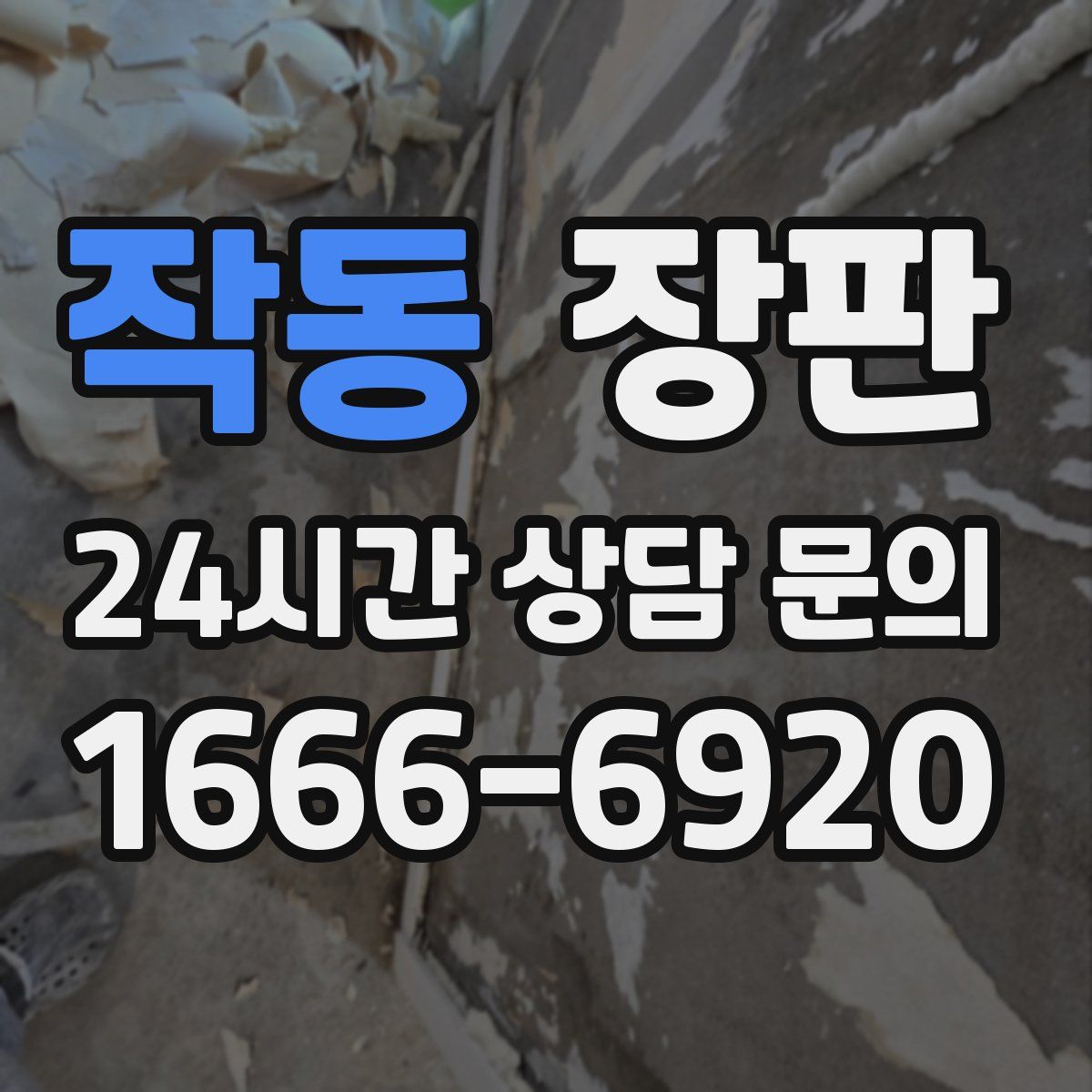 작동 장판