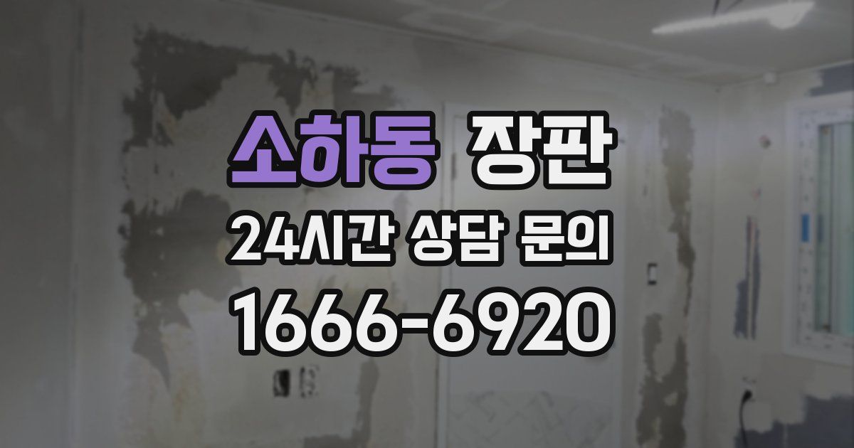소하동 장판