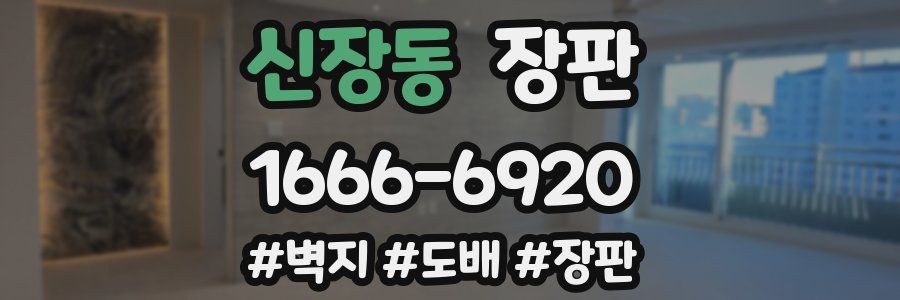 신장동 장판