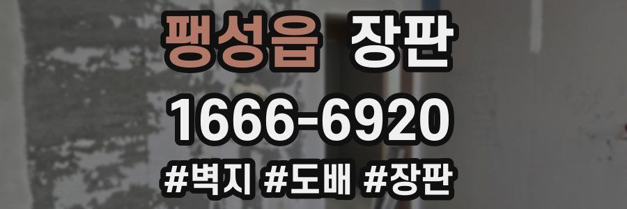 팽성읍 장판