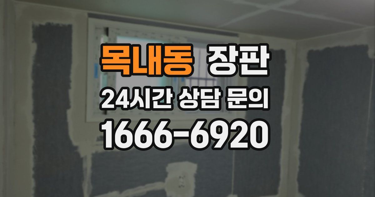 목내동 장판