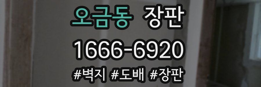 오금동 장판