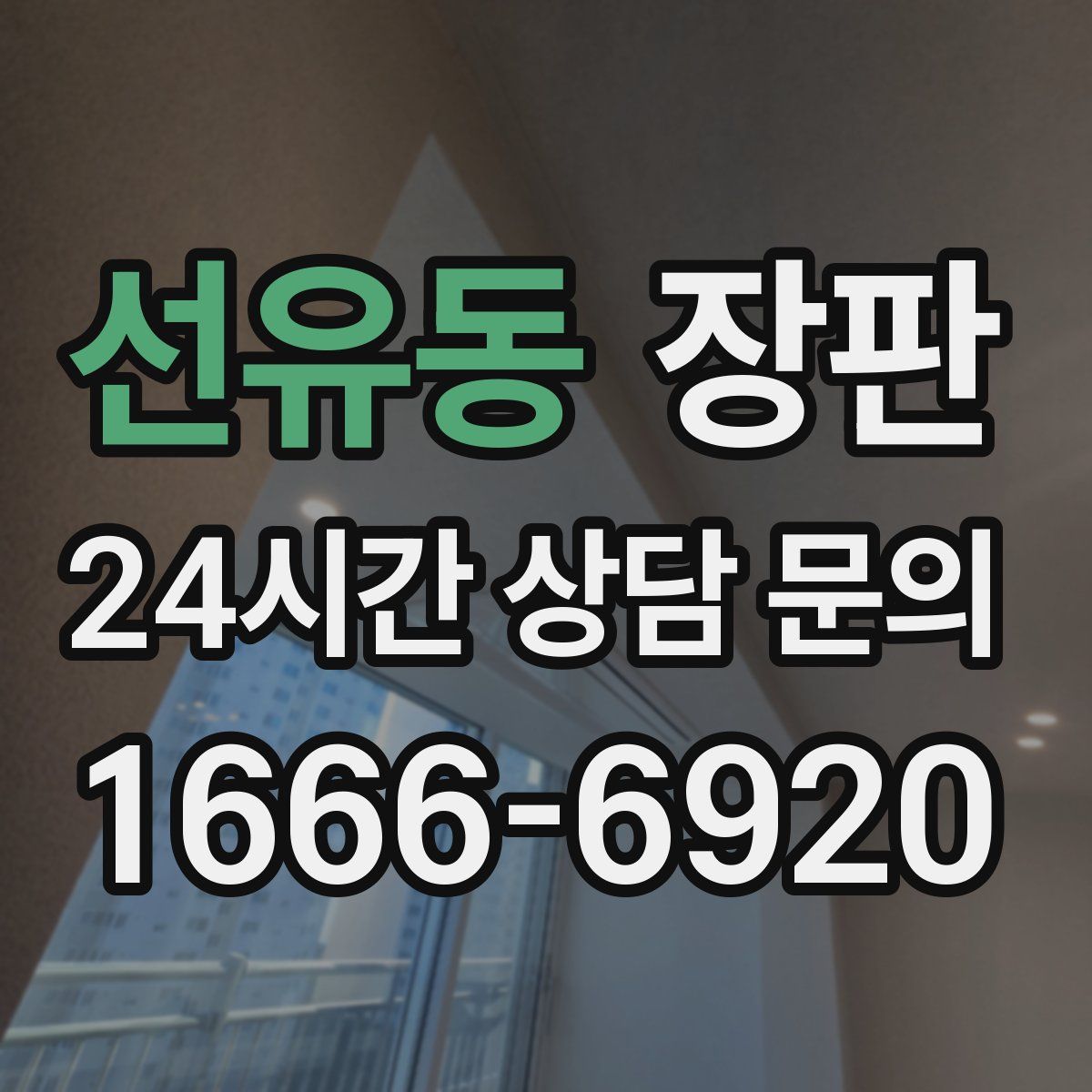 선유동 장판