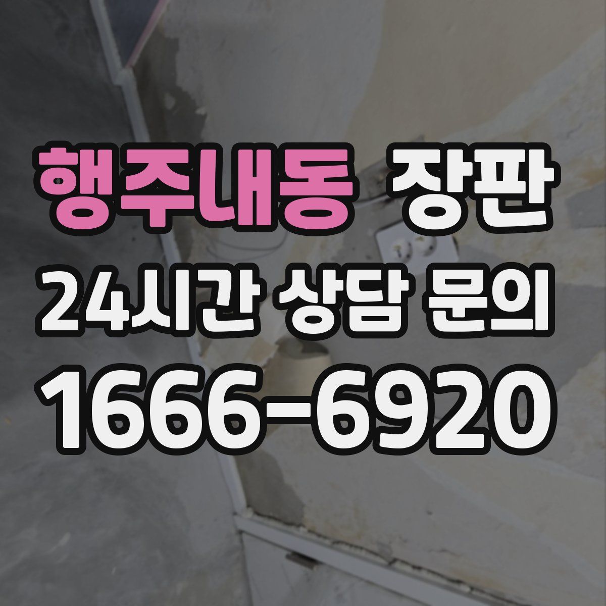행주내동 장판