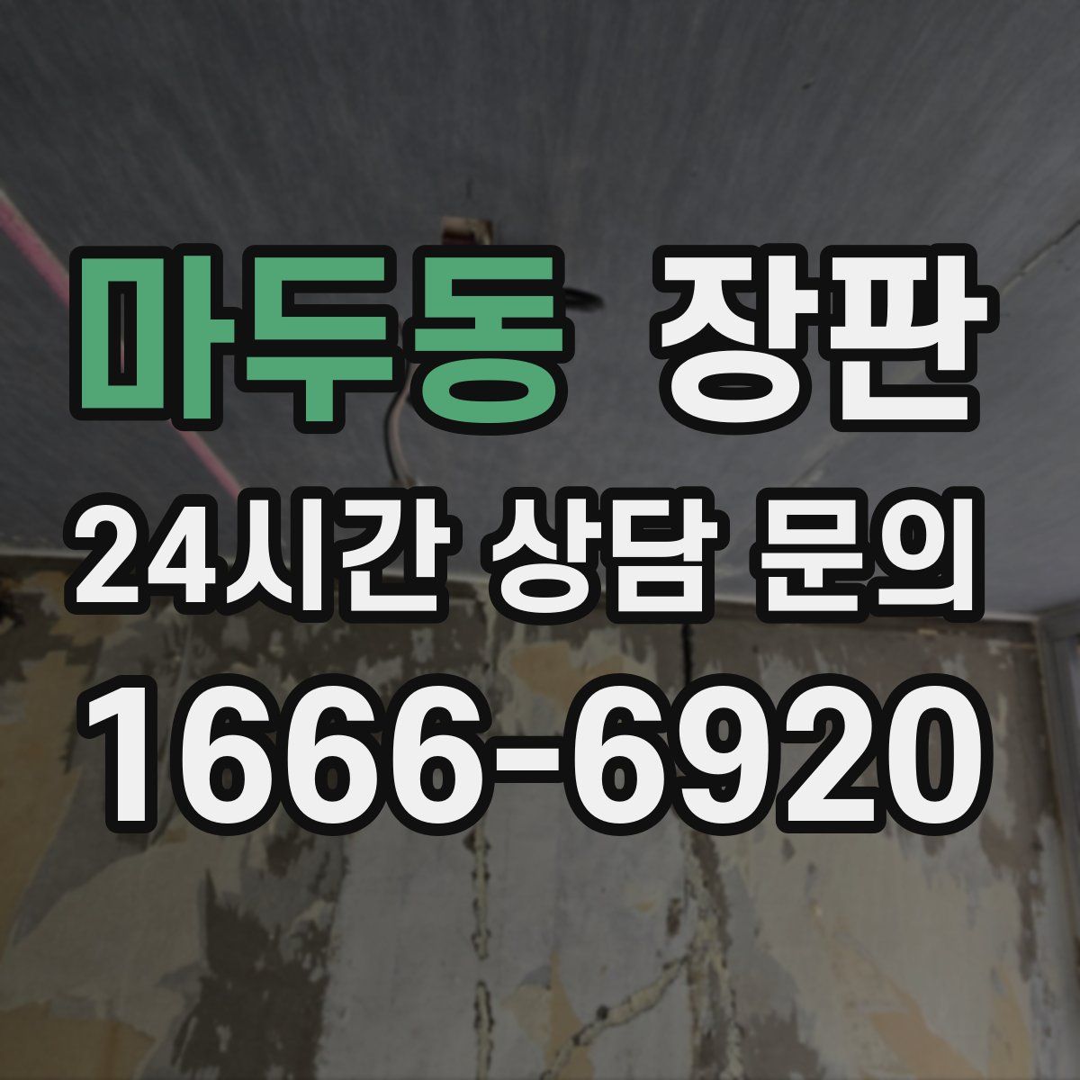 마두동 장판