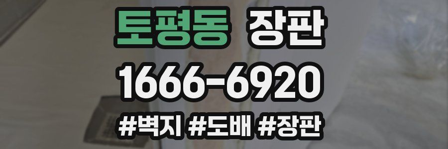 토평동 장판