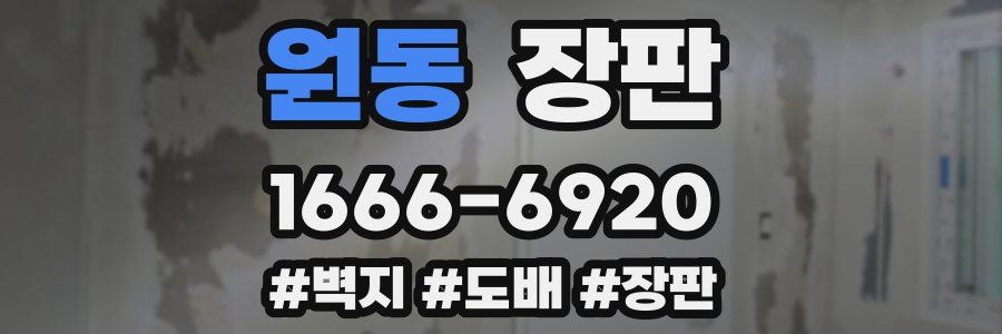 원동 장판