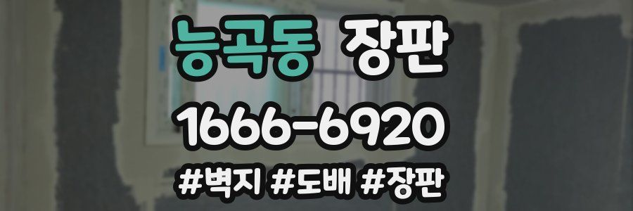 능곡동 장판