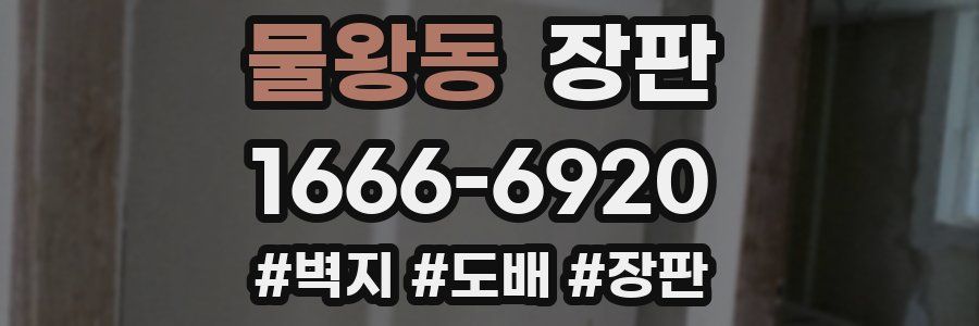 물왕동 장판