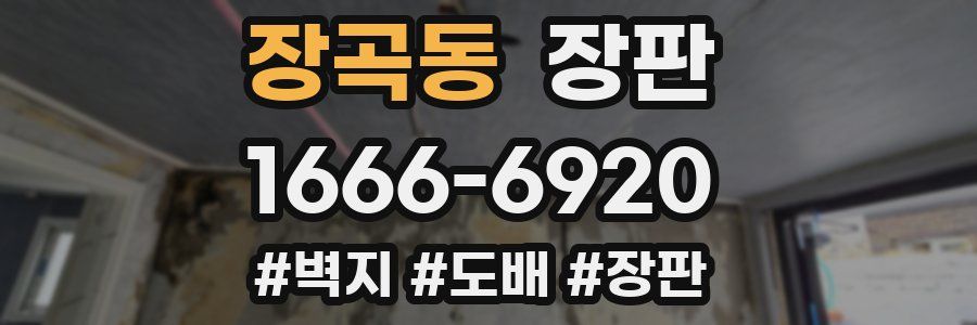 장곡동 장판