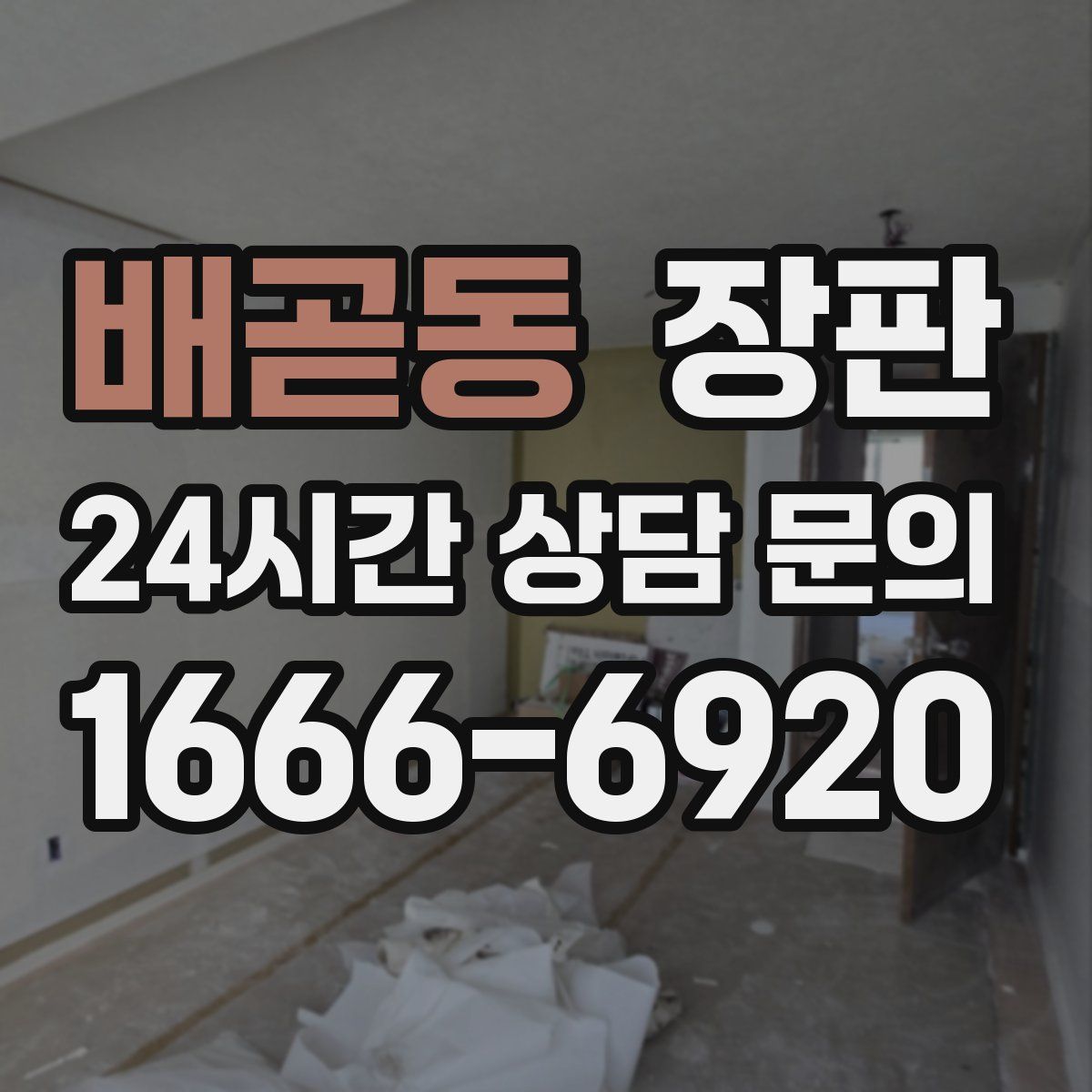 배곧동 장판