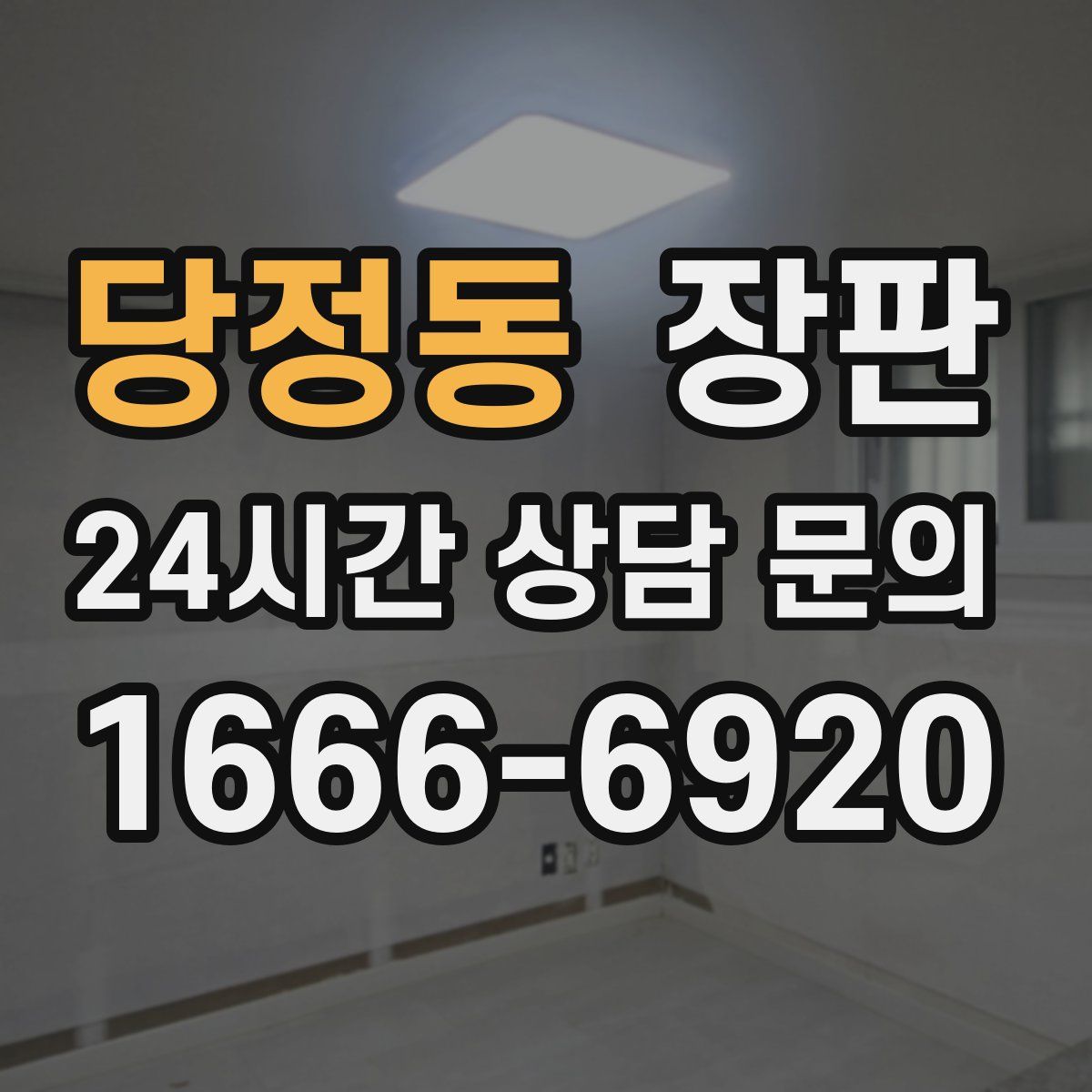 당정동 장판
