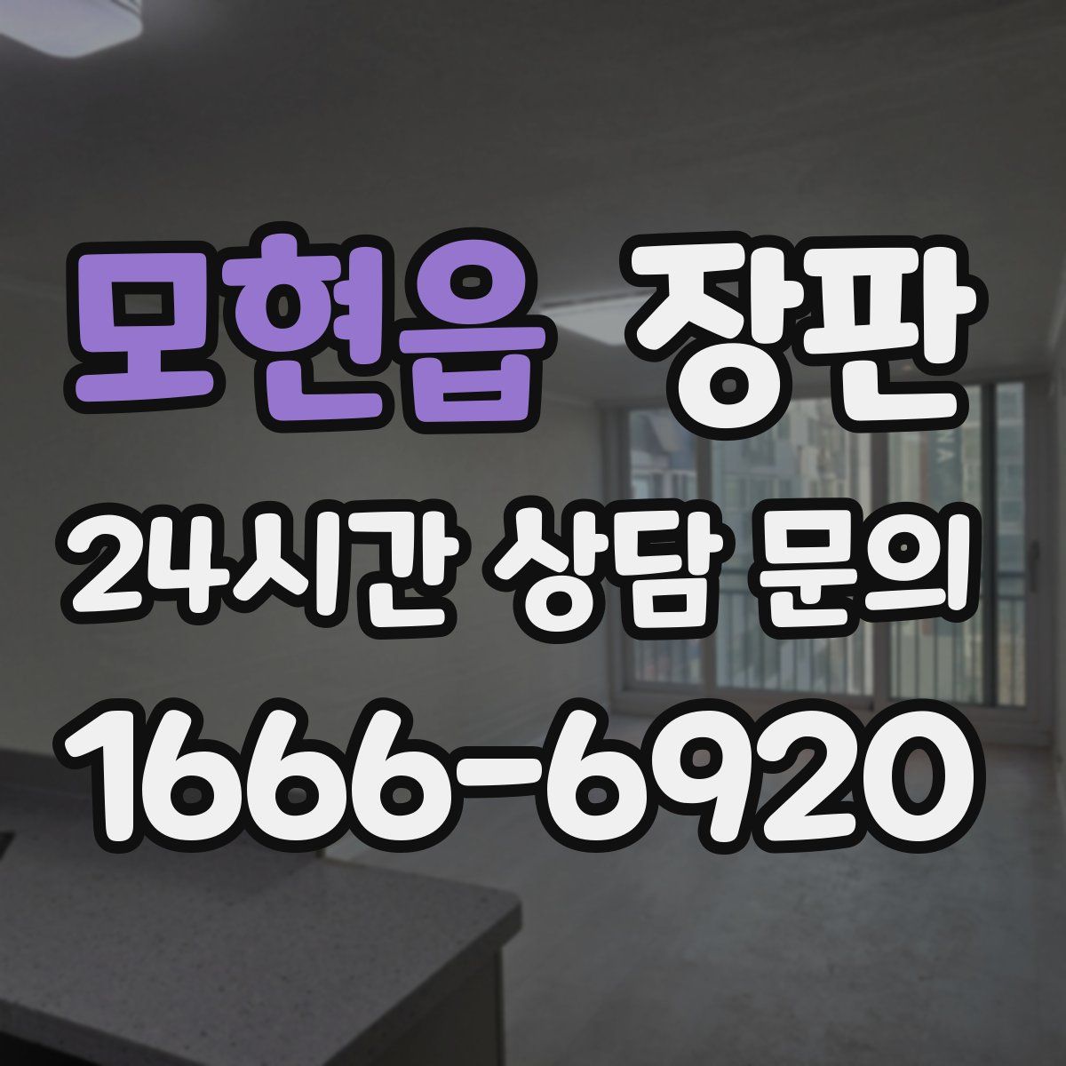 모현읍 장판