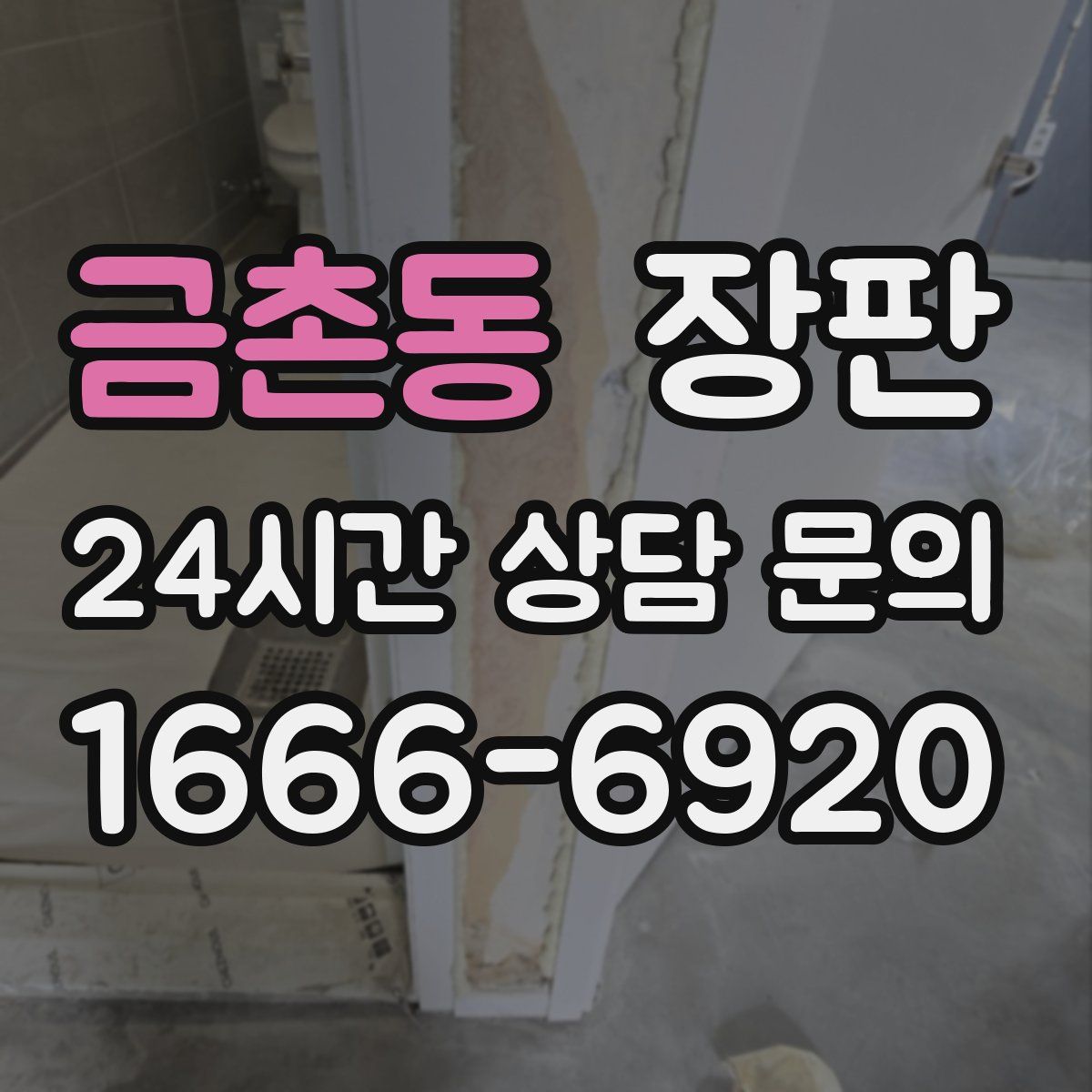 금촌동 장판