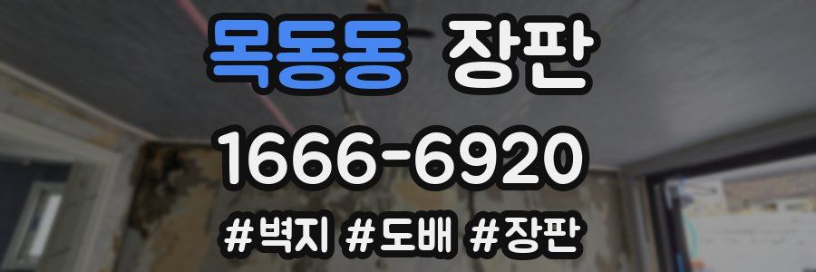목동동 장판