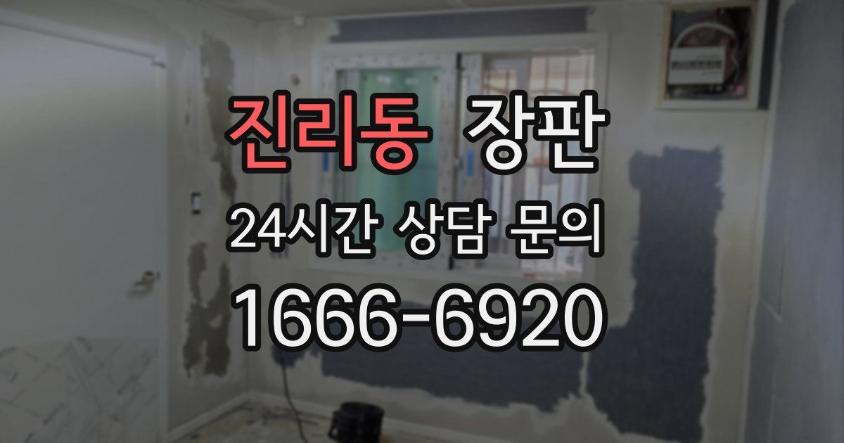 진리동 장판