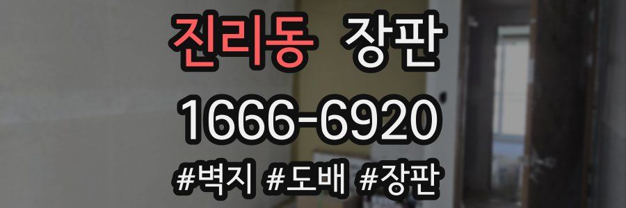 진리동 장판