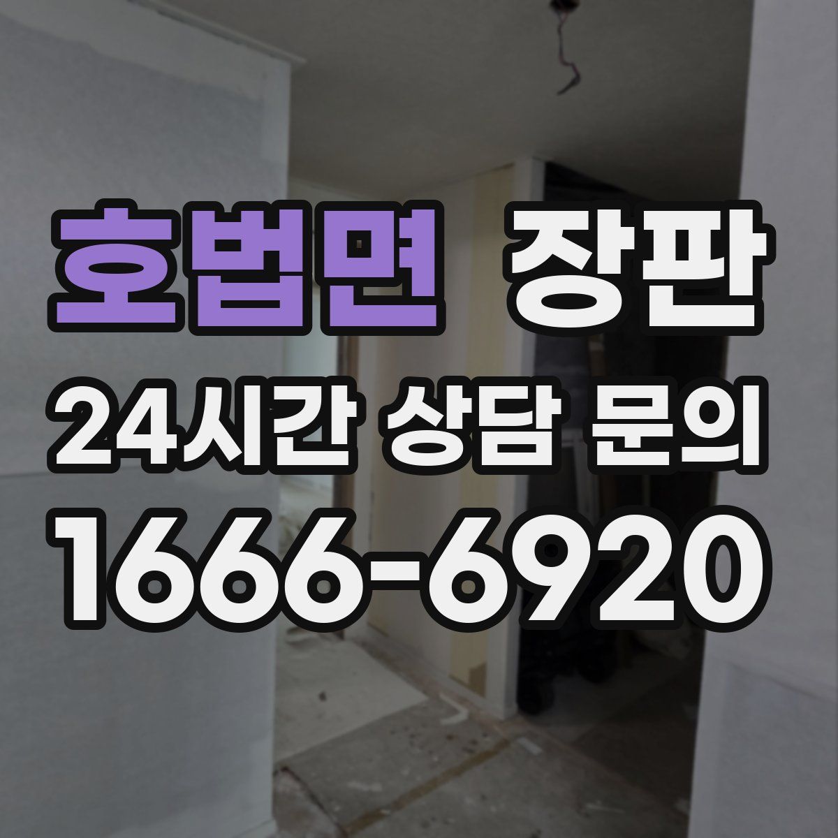 호법면 장판